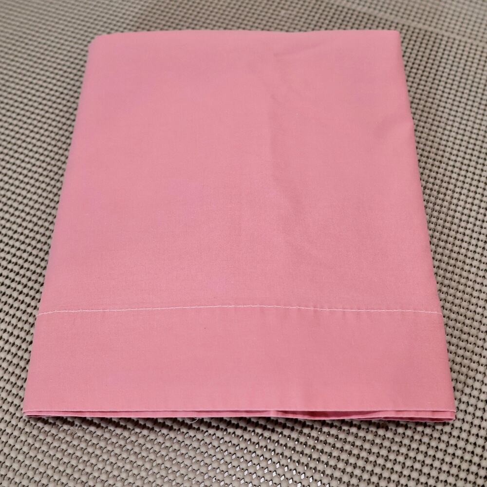 Pillowcase Pink Solid Color Fabric Bedding Home Decor Unbranded
